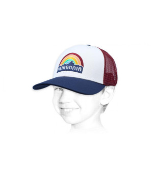 trucker enfant arc-en-ciel Patag Kids Trucker Fitz Roy Rainbow white